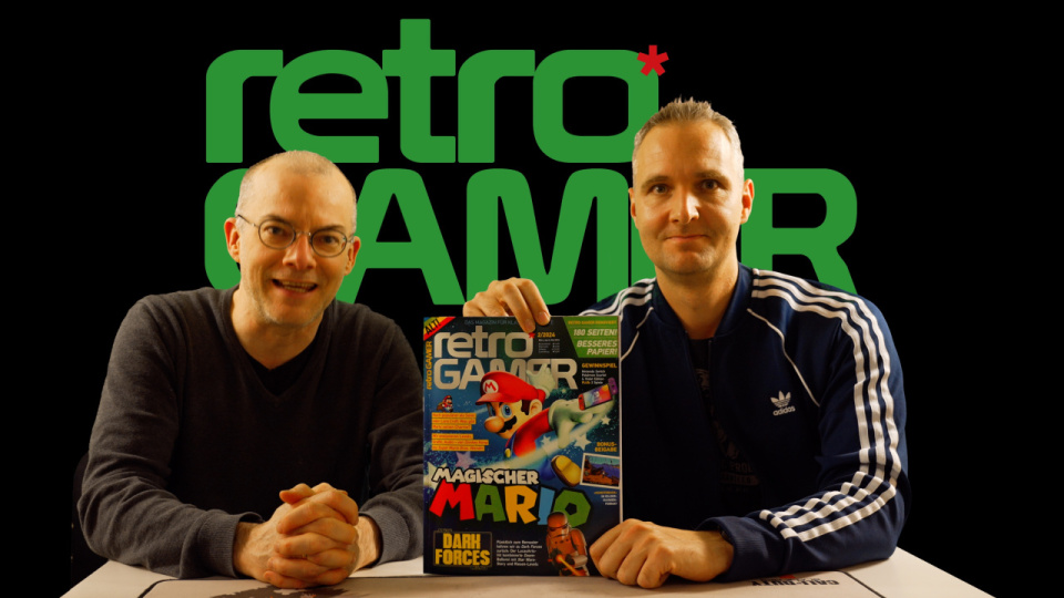 Heftblättern: Retro Gamer 2/24 mit Hardy und Jörg
