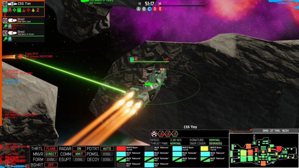 Nebulous - Fleet Command: Devlog #31 zum Ende von Phase 3 im Video
