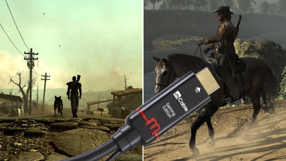 mCable-Testupdate mit Fallout 3 & Red Dead Redemption in 720p