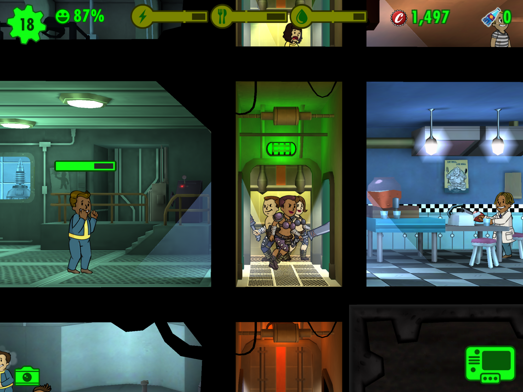 mysterious stranger music in fallout shelter xbox one