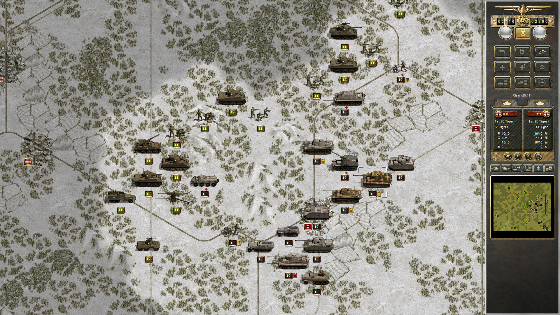 panzer corps campaign tree 45 west