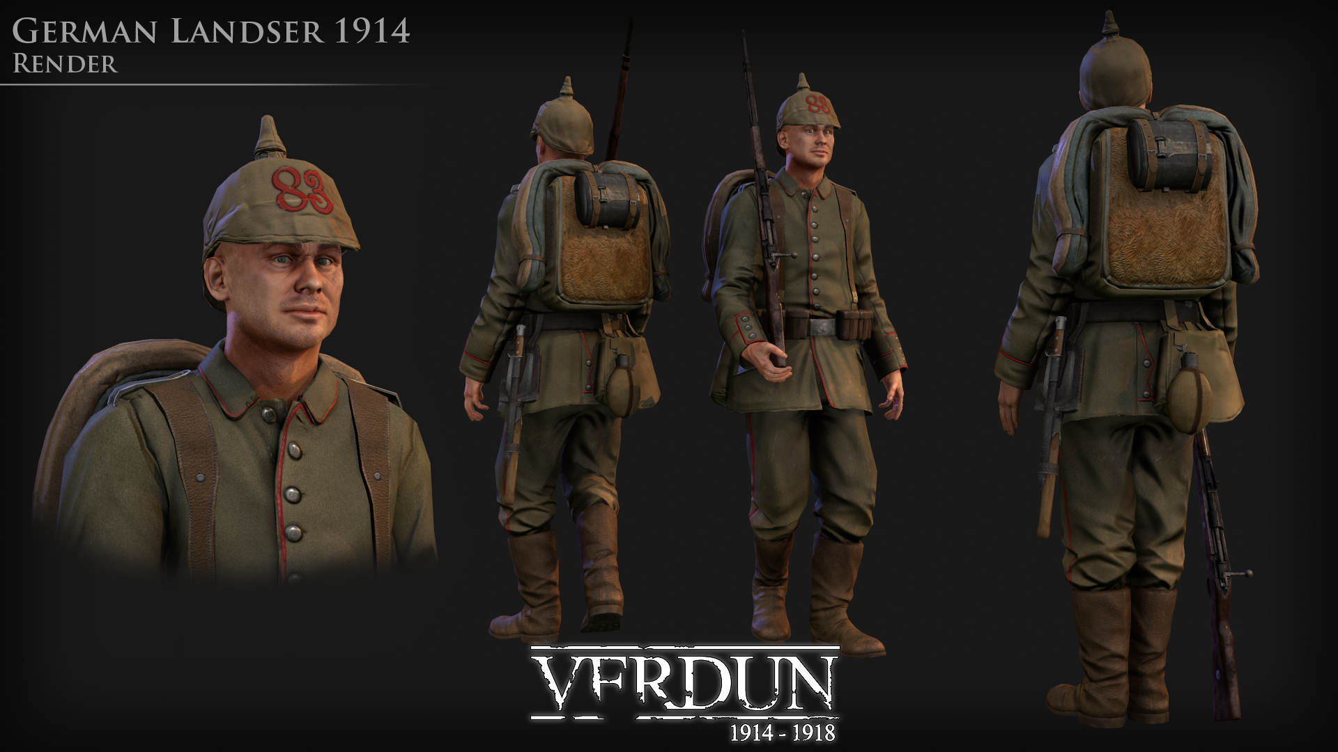 Игра Верден Verdun 2014 солдаты