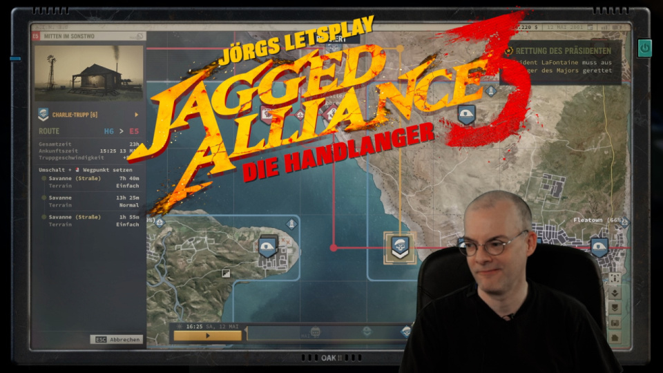 Jagged Alliance 3 LP E18 (Letsplay von Jörg Langer)