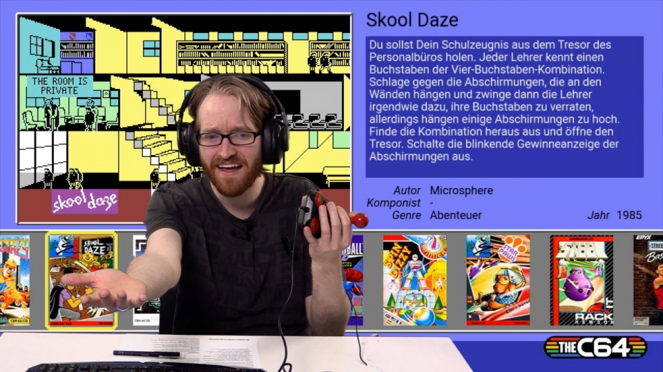 C64-Mini-Letsplay (4/6): Skool Daze