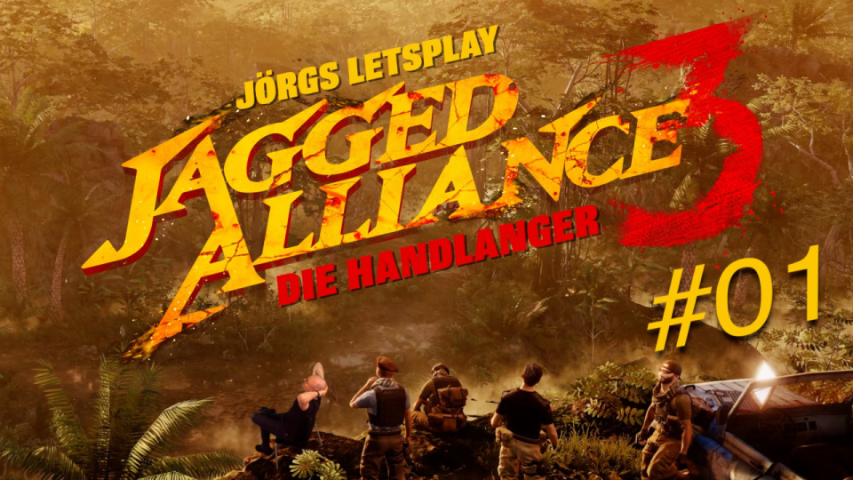 Jagged Alliance 3 LP E01 (Letsplay von Jörg Langer)