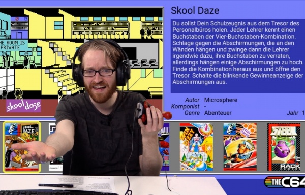 C64-Mini-Letsplay (4/6): Skool Daze