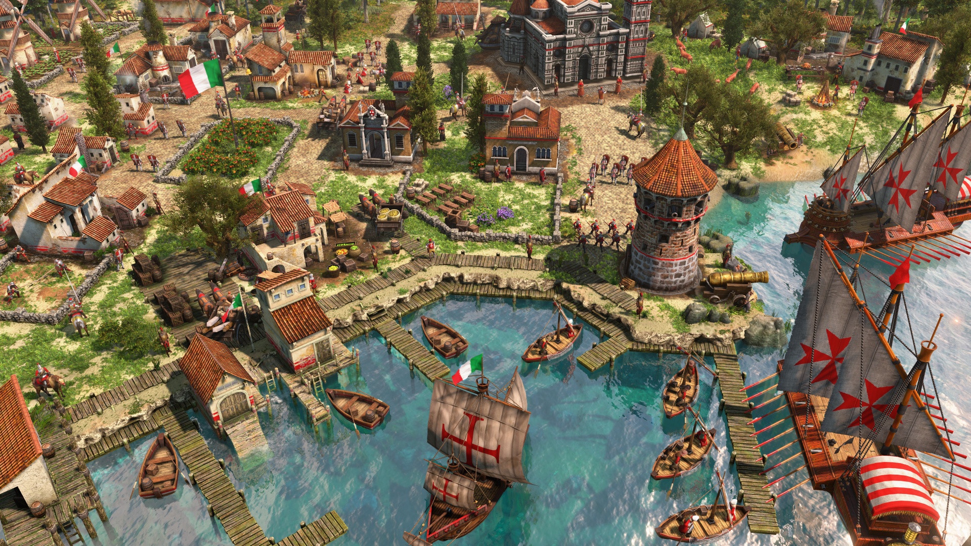 download aoe 3 knights of the mediterranean