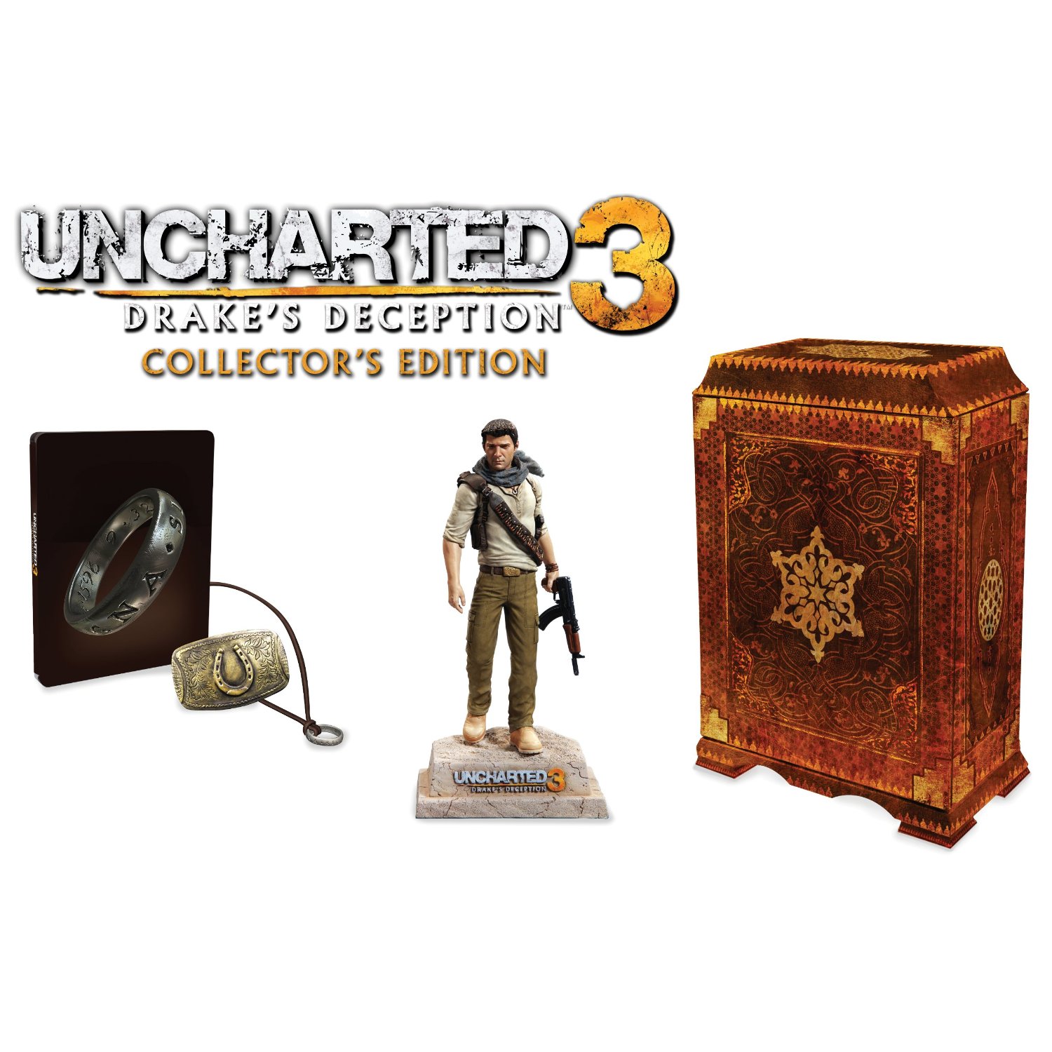 Uncharted 3 ps3 коллекционное