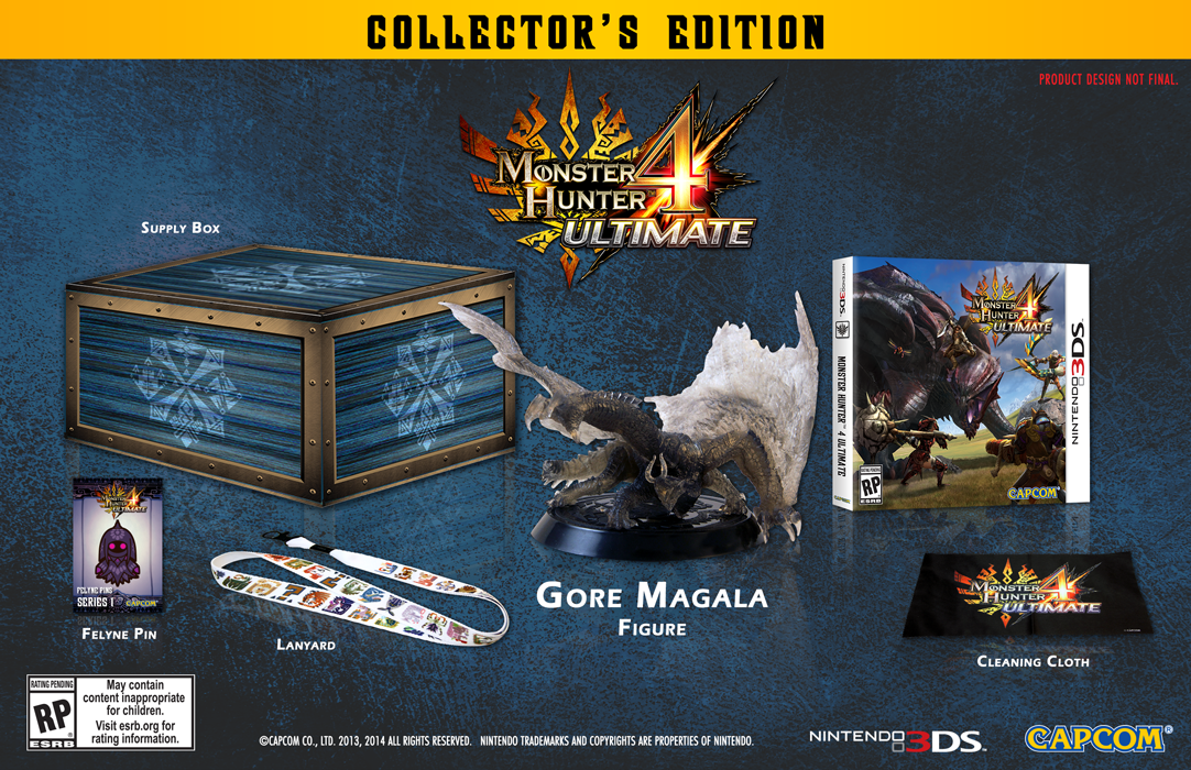 Monster Hunter 4 Ultimate Collectors Edition in Nordamerika