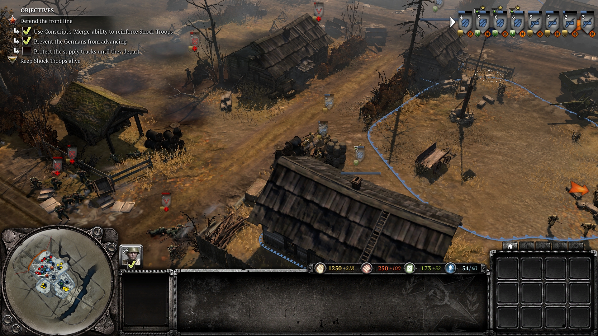 company of heroes mission 3 objectives
