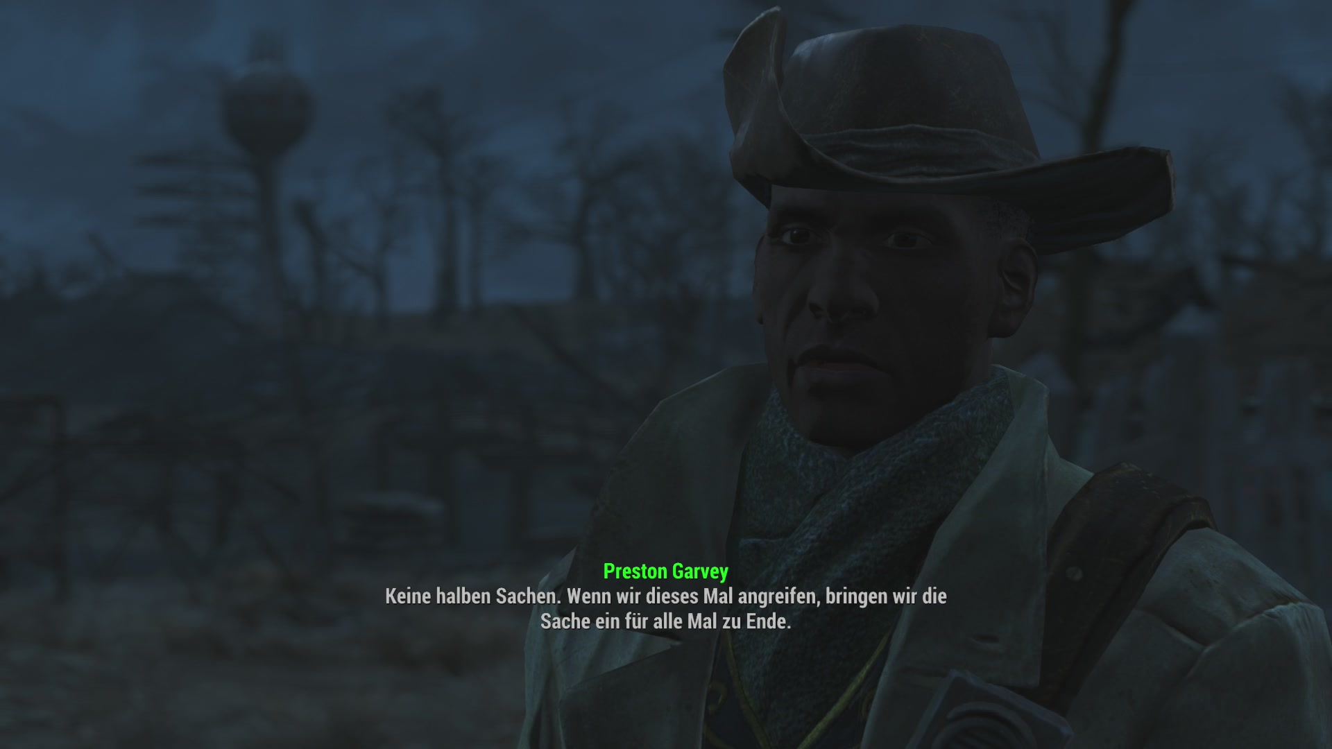 Fallout 4 престон гарви не разговаривает в сэнкчуари после конкорда фото 113